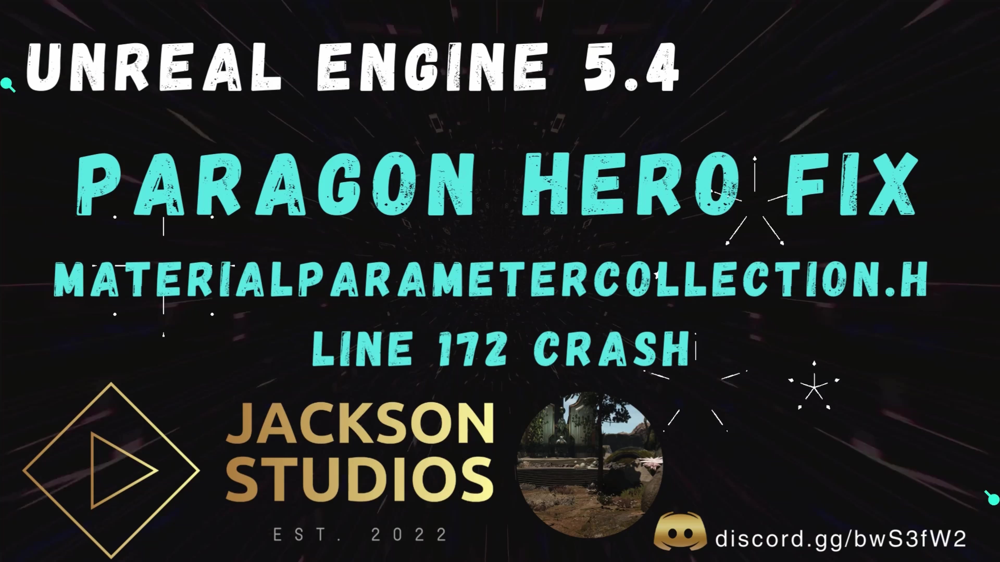 Unreal Engine 5.4 Paragon Hero Bug Fix - MaterialParameterCollection